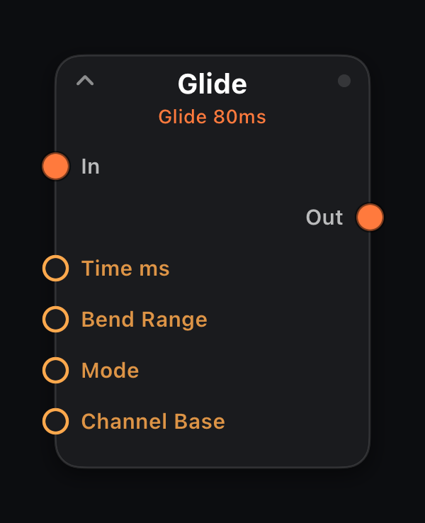 Glide node
