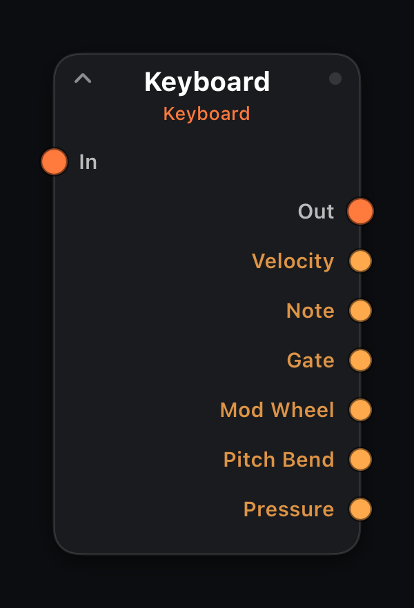 Keyboard node