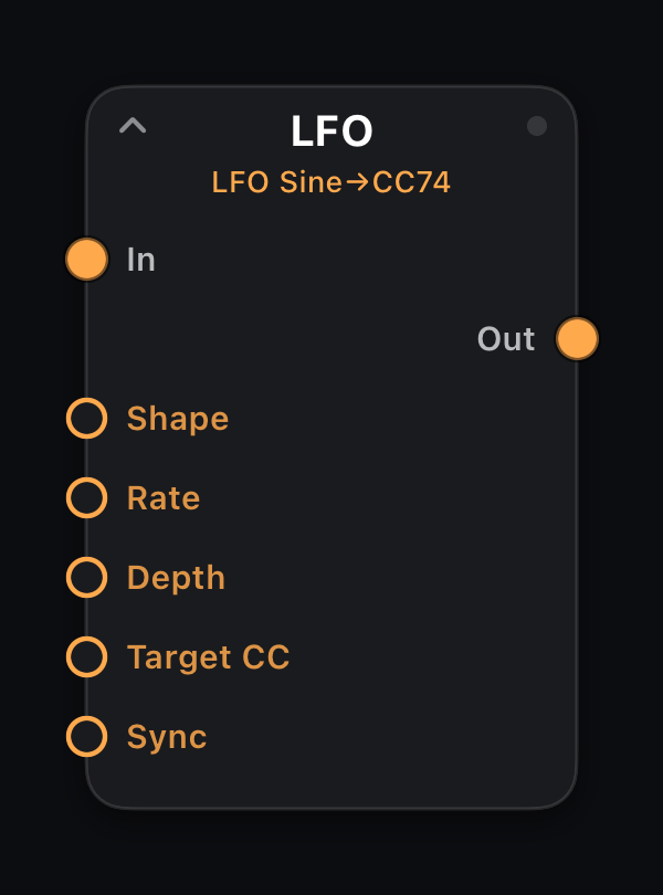 LFO node