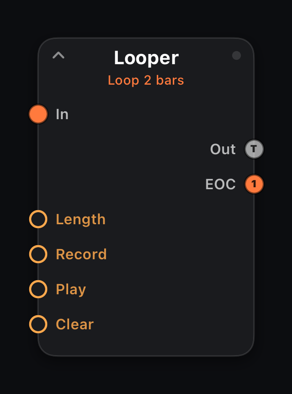 Looper node