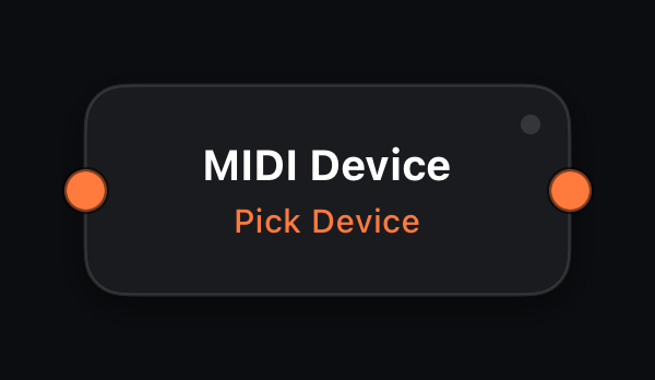 MIDI Device node