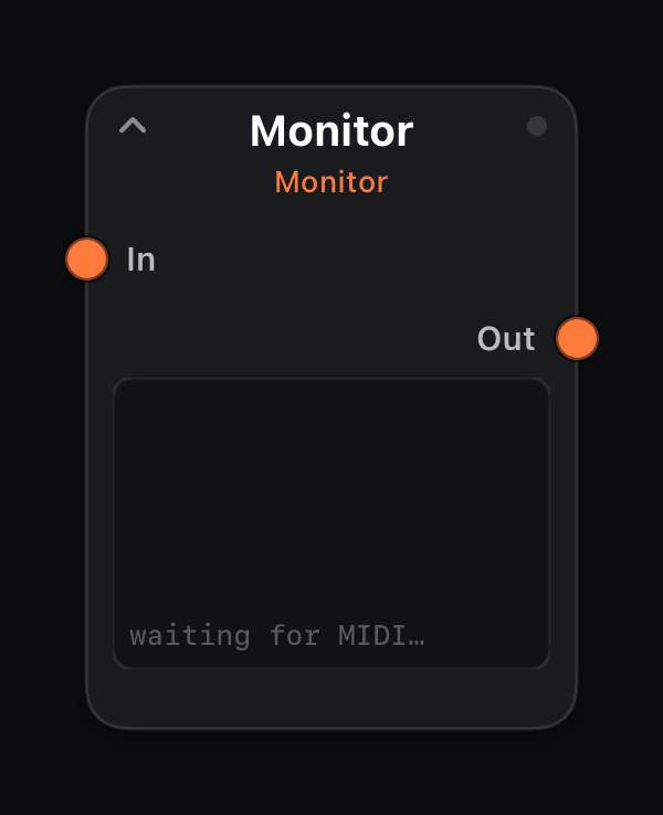 Monitor node