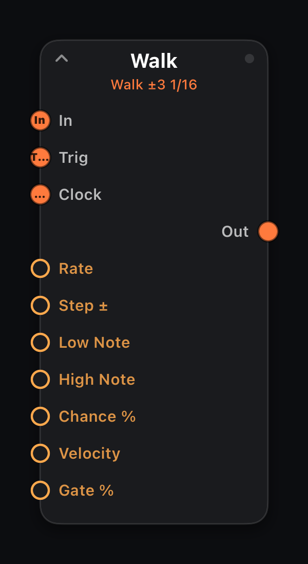 Walk node