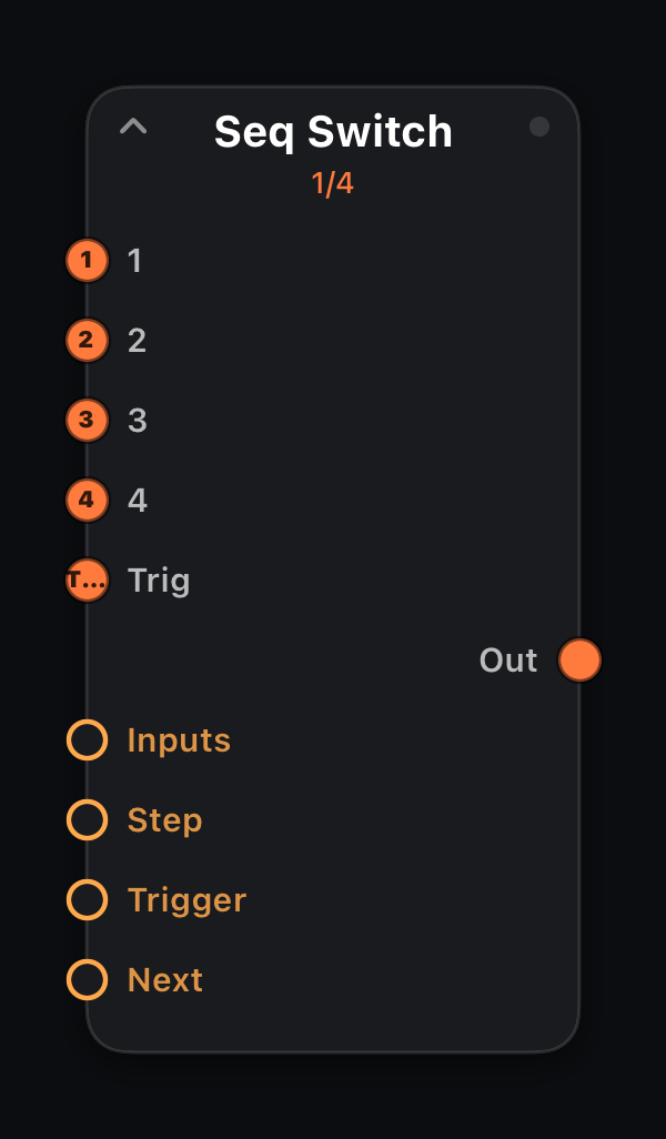 Seq Switch node