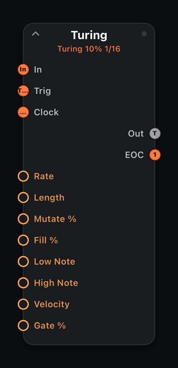 Turing node